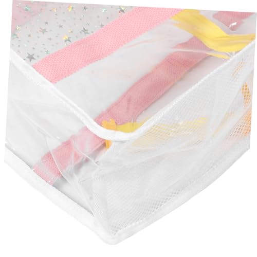 Sosoport Transparent Storage Bag Beach Bag for Women Zippered Toiletry Bag Travel Pouch Foldable Small Travel3