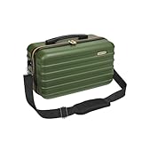 Cabin Max Hard Shell Cabin Case with Shoulder Strap fits Ryanair Under Seat Included Hand Luggage Allowance (Inca)