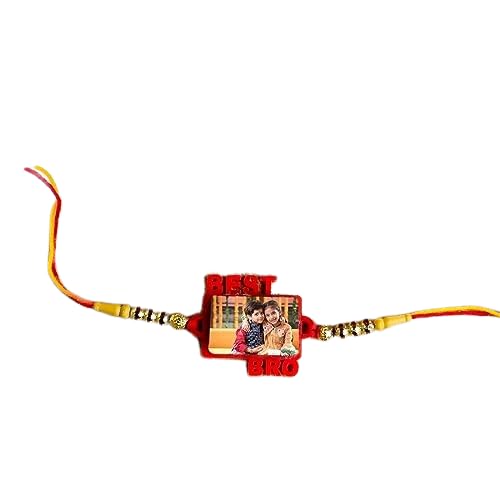 Personalized Photo Rakhi Customised Gift for Brother on Rakshabandhan (Style 2) (B0CD2LSMLF) Amazon Price History, Amazon Price Tracker
