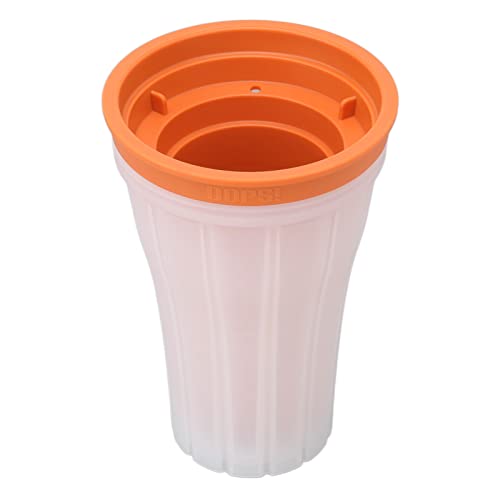 Quick Frozen Cup Slushie Maker Cup Quick Frozen 150 ml Große Kapazität Getränkeherstellung mit Abdeckung für Sommer Orange – Bild 5