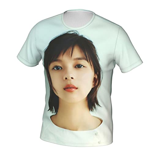 半袖 Tシャツ 芳根京子1 3dプリント おもしろtシャツトップス 個性的 夏服 おしゃれ 柔らかい 上着 抗菌防臭 吸汗速乾 男女兼用 丸首半袖