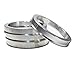 GoldenSunny 72.6 to 60.1 Hub Centric Rings, Aluminum Hubcentric Rings for Lexus GS300 GS350 GS400 IS250 IS300, Toyota Camry MR2 Sienna Avalon, Scion xB, Pack of 4