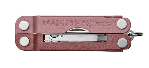 Image of LEATHERMAN Micra Keychain Multi-Tool, Grooming Tools, Heathered Blush