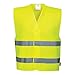Produktbild Portwest Zwei Reflex-Streifen Warnschutzweste, Größe: 4X/5X, Farbe: Gelb, C474YER4X/5X
