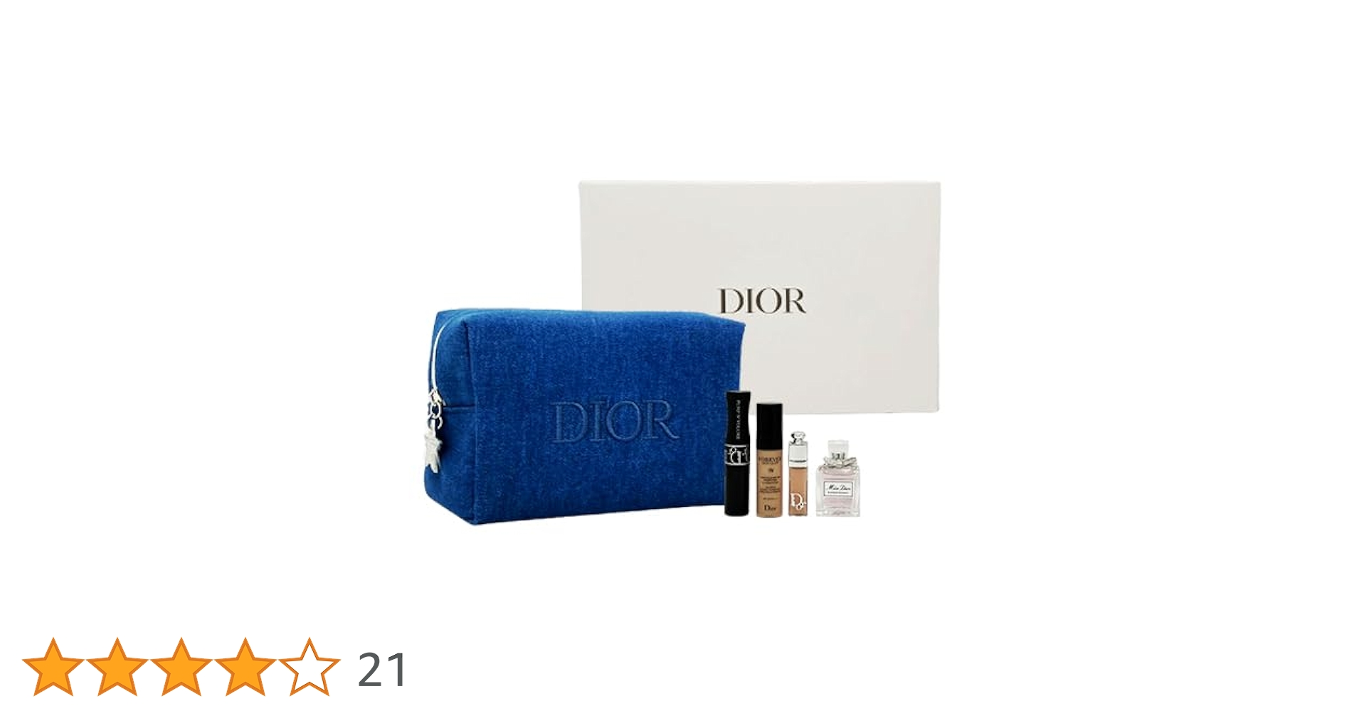 Amazon | DIOR 限定品 ブルーミングブーケ デニム ポーチセット