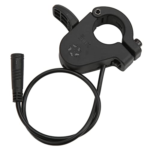 Acceleratore a Pollice per Bicicletta Elettrica 300X, Acceleratore a Pollice Sinistro Destro Resistente all'Acqua IPX5 con Testa Femmina a 3 Pin