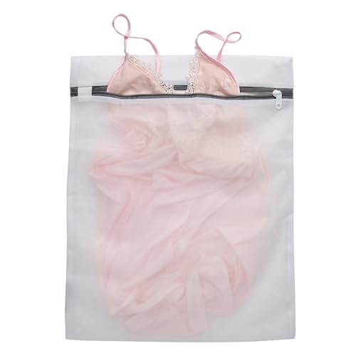 Laundry 360 2 Pack Large Mesh Wash Bag | Laundry | Washing Machine | Zipper Closure | Prevents Pulling and Tearing | Clothes | Garments | Delicates | Socks | White by Laundry 360 - Image 5