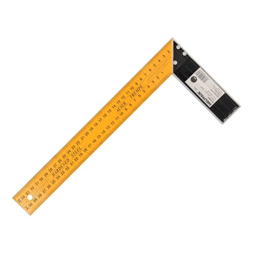 WOLFPACK LINEA PROFESIONAL Escuadra Metalica 350 mm. Escuadra Carpintero, Escuadra Construcción,