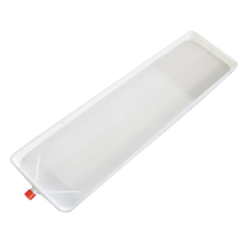 Récupérateur d'eau pour climatiseur portable avec bac galvanisé et tuyau de vidange