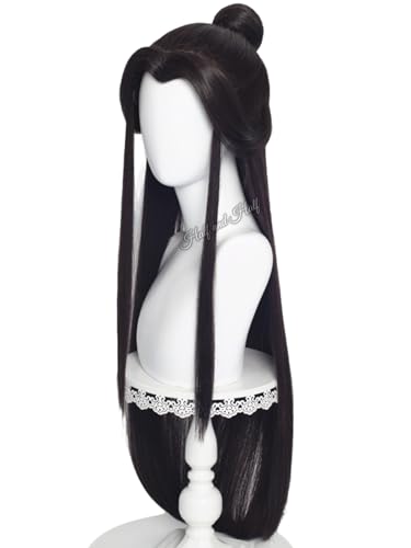 Uniquebe Half and Half Xie Lian Cosplay Wig