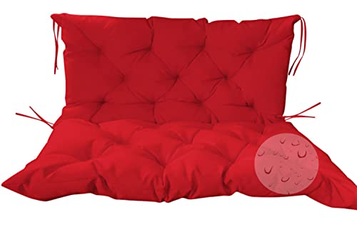 Coussins de banc de jardin pour balancelle et terrasse en pelouse