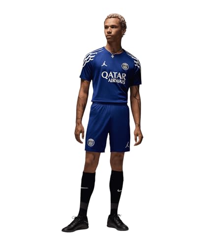 Short PSG Jordan 2025 Fourth Bleu Void pour vos entraînements