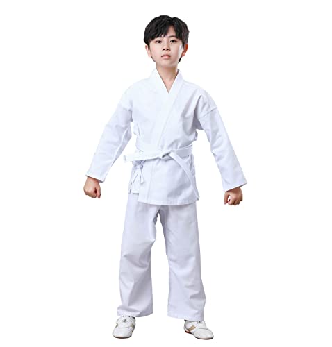 Just Yearn JU-GI-2 Karate Gi For Kids & Adults Lightweight Students Karate Uniform Sets With Belt For Martial Arts Trainning thumb #7
