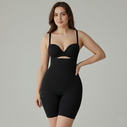 Image of Tummy Tucker, Body Shaper, Seamless Shapewear for Bodycon Dresses, High Waist & Full Body Shaper, Tummy Control Slimming Body Shapewear for Belly, Perfect for Dresses, Saree