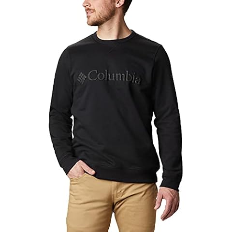 Columbia Sudadera sin capucha con logo para hombre Cover