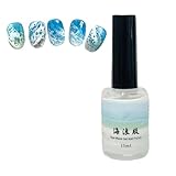 Nagelgel – langanhaltender Fingernagelüberlack, Wellenfarbe, Flüssigkeit, Maniküre-Finish-Werkzeug, Salon-Ausrüstung, Kunstdesign-Versorgung, Glaseinheit für Reisen, Geschäftsreisen, Zuhause, Outdoor