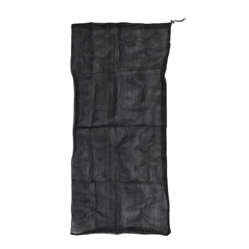 BowyTrading Bolsa para trituradora de astillas de Madera, Bolsa de recolección de Red de Repuesto para trituradora de Hojas de 24 x 48 Pulgadas, Bolsa Resistente de Nailon para astillas con