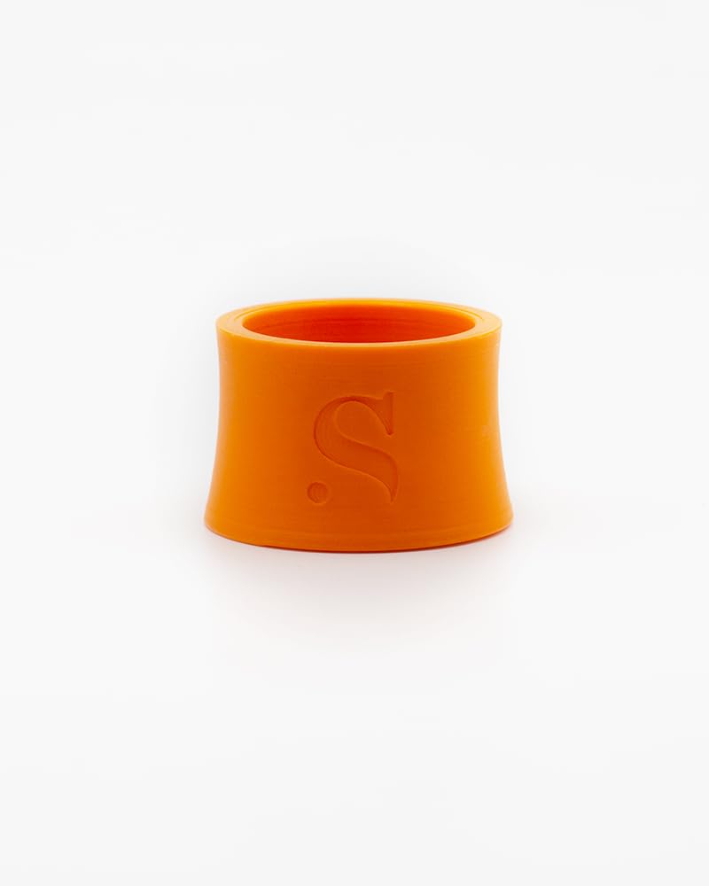 Tenor Saxophone Ligature Lava Orange, Great Fit for Syos Mouthpieces and Compatible with Tenor Sax Rubber Mouthpieces