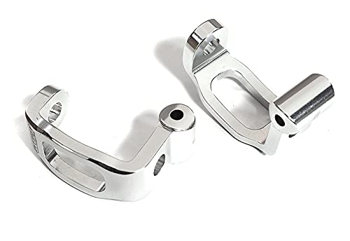 Caster blocks 0 degré CNC (2) Associated TC5 1/10 porte-fusées aluminium touring car