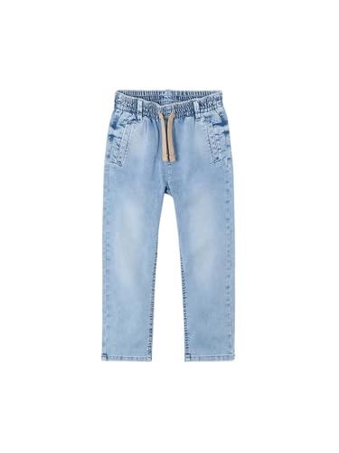 Mayoral Soft Denim Jogger Pants for Boys Bleach