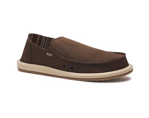Image of Sanuk Mens Hemp Sidewalk Surfer | Mens Shoes | Slip On Shoes for Men | Men