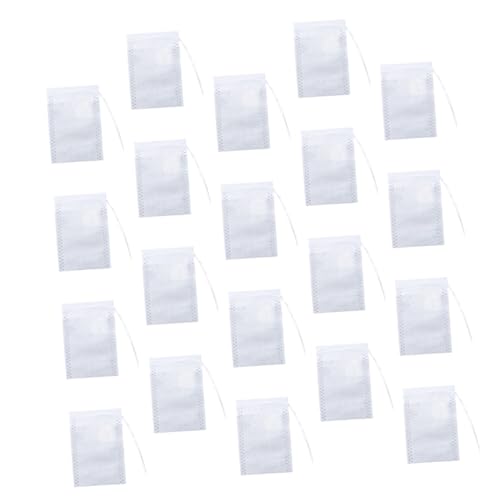 Happyyami 200個 使い捨て茶包袋 不織布製 細かい茶葉 スパイス用フィルターバッグ ハーブ コーヒー対応 香り茶 漢方薬にも