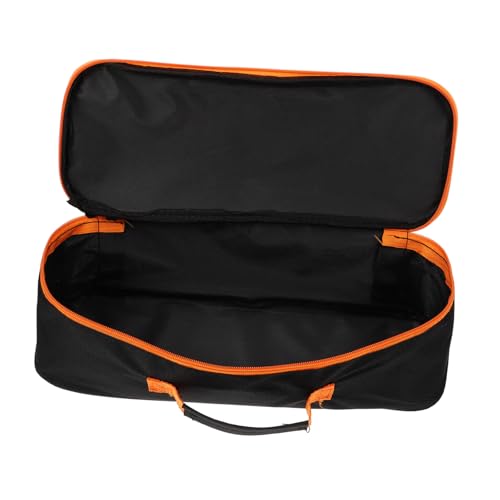 Hemobllo Borsa Per Utensili Da Forno Esterno Essenziale Essentials Da Cucina Da Campeggio Grigliare Grill Da Campeggio Utensile All'aperto Organizzatore Cucinare Nero Panno Oxford