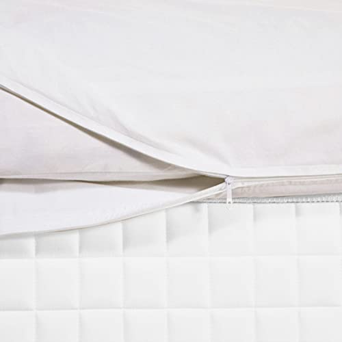 Linens Limited Value Range Anti Allergy Polypropylene Corovin Woven Zipped Duvet Protector Double