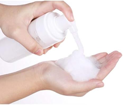 Miniatura 7 de Dispensador de espuma de plástico transparente, dispensador de espuma vacía y recargable, contenedor de almacenamiento para llenado cosmético,