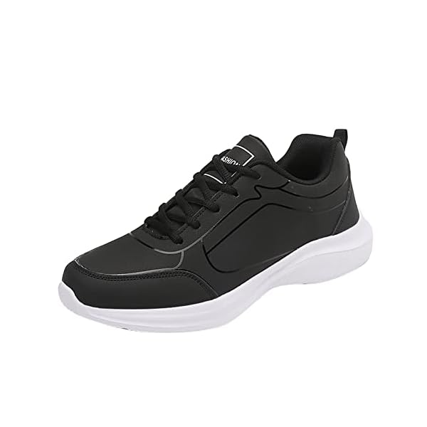 MLAGJSS Lace-Up Men Shoes Fashion Casual Breathable Mesh Bottom Soft Sport Men’s Men Size 10 1/2