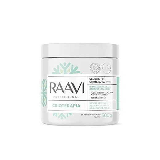 Raavi Gel Redutor Crioterápico 500G