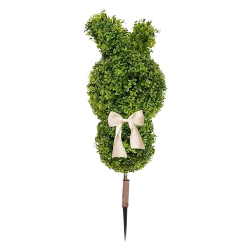 Fake Plant,Easter Bunny Greenery Spring Decor | Faux Tree Outdoor