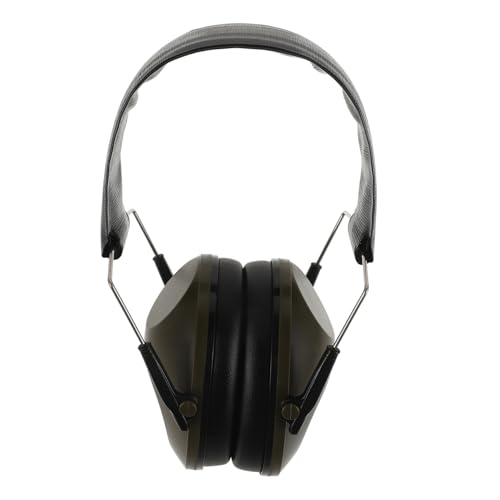 Mikikit Noise Cancelling Ear Muffs for Shooting Range Adjustable Hearing Protection Headphones Industrial Ear Defenders for Noise Reduction Comfortable Fit for Outdoor Activities