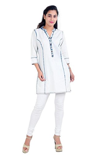 Buy Innovative Denim Short Kurti for 