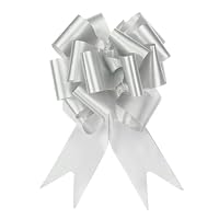 QUARKZMAN Fiocco Regalo Gigante 30 Cm, Oro Rosa, Metallizzato, Per Confezioni Regalo, Matrimoni, Natale