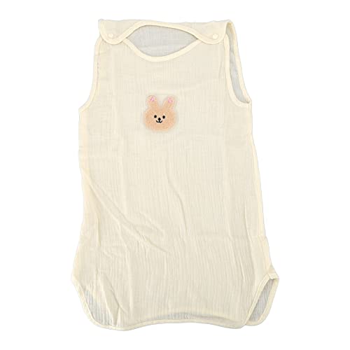 SALUTUYA Saco de dormir infantil, colete sem mangas para dormir de bebê, fresco, confortável, adequa