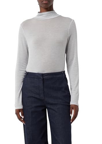 T-Shirt Femme Comma 2171579 pièce minimaliste aux finitions haut de gamme