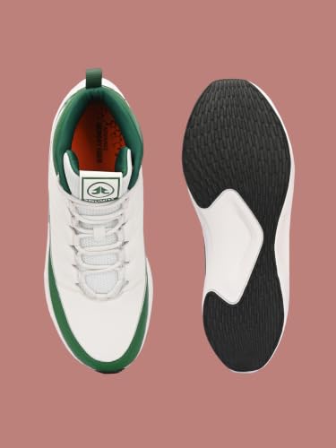 Image of OFF LIMITS Griffith Basketball Boots for Men | High-Top Lace-Up Shoes with Memory Foam Comfort & Durable Sole for Basketball Games, Practice Sessions, Campus Wear & Streetwear