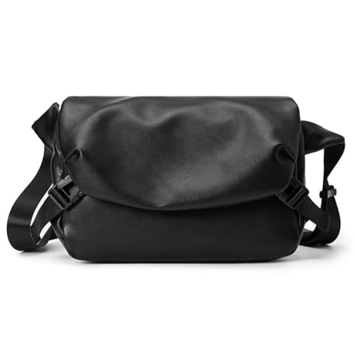 Bolso bandolera de cuero para hombre ideal para viajes urbanos