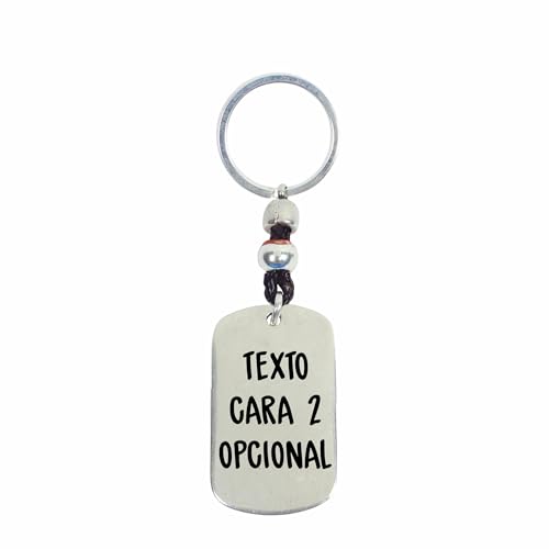 Miniatura 3 de Llavero Día Del Padre Con Nombres Personalizados - 1, 2 O 3 Niños Grabados - Fabricado En Zamak Baño Plata - Regalo Papá. 2 Niñ S