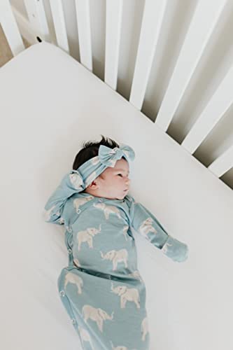 Copper Pearl Newborn Knotted Gown Peanut #TOP7