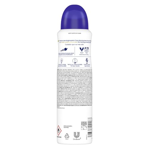 Dove Original - Desodorante Antitranspirante Aerosol, 150ml