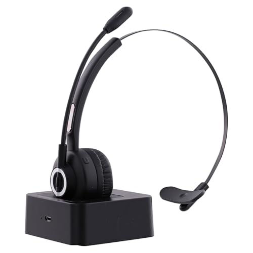 T'nB - Micro Casque Mono Bluetooth® avec Base de Recharge ACTIV 300M - Noir