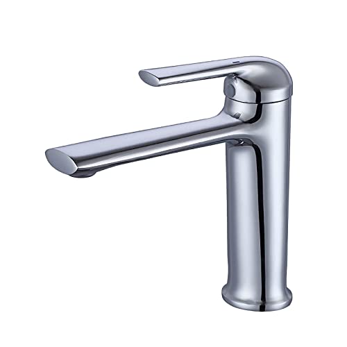 Grifo de cocina mezclador para lavabo monomando de latón ideal para renovar el baño de un hogar