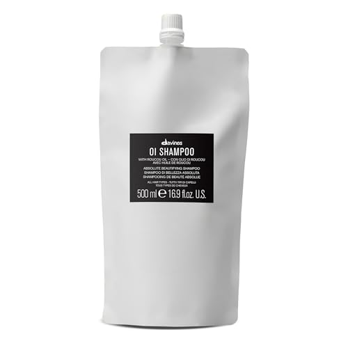 Davines OI Shampoo - Shampoo Delicato per Uso Quotidiano - Adatto a Tutti i Tipi di Capelli - Con Olio di Roucou per Capelli Morbidi e Lucenti - 500 ml
