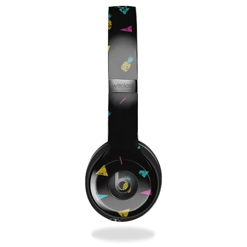 Image of Skin Compatible with Beats Solo 4 - Magic Pineapple - Premium 3M Vinyl Protective Wrap Decal Cover - Easy to Apply | Crafted in The USA by MightySkins