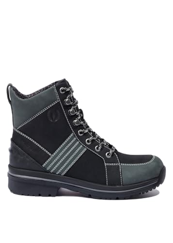 Kerrits Trail Blazer Lace Up Waterproof Barn Boot – Women's Leather Horse Riding & Hiking Boots, Wide Footbed, 1