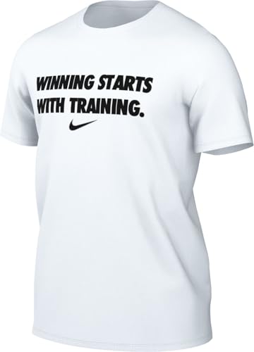 Nike DF Winning T-Shirt Homme noir pour le sport quotidien