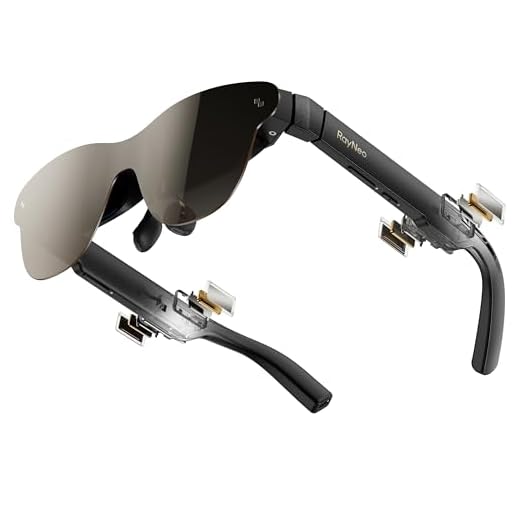 RayNeo Air 3s Pro AR/XR Glasses - 201'' 1200 Nits 120Hz HueView 2.0 Video Display Glasses, Smart Gaming Glasses for iPhone 16,15/Android/Mac/Switch 2/PS5/SteamDeck - Next-Gen Personal Theater