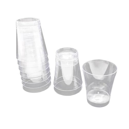212 Main 2 oz Plastic Disposable Shot Glass - Clear